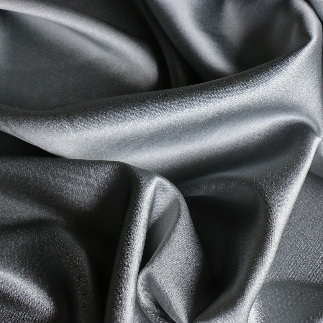 Salvia Scuro Stretch Silk Satin