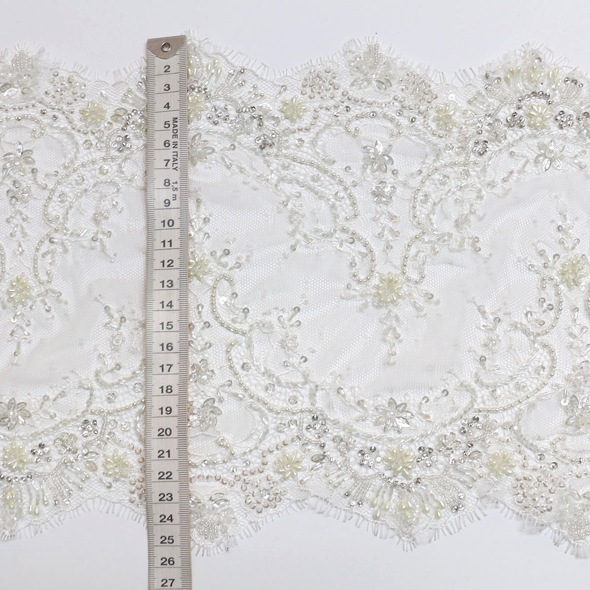 Felicita Natural - Lace Trim - 25cm