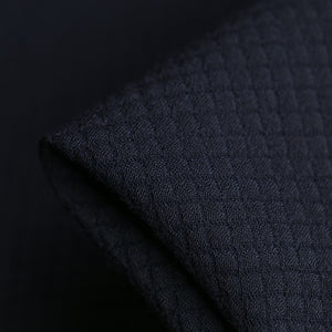 Marzotto Navy Textured Wool