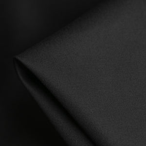 Saba Black Stretch Cotton Sateen