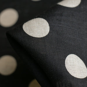 Keiko Spot Black Linen