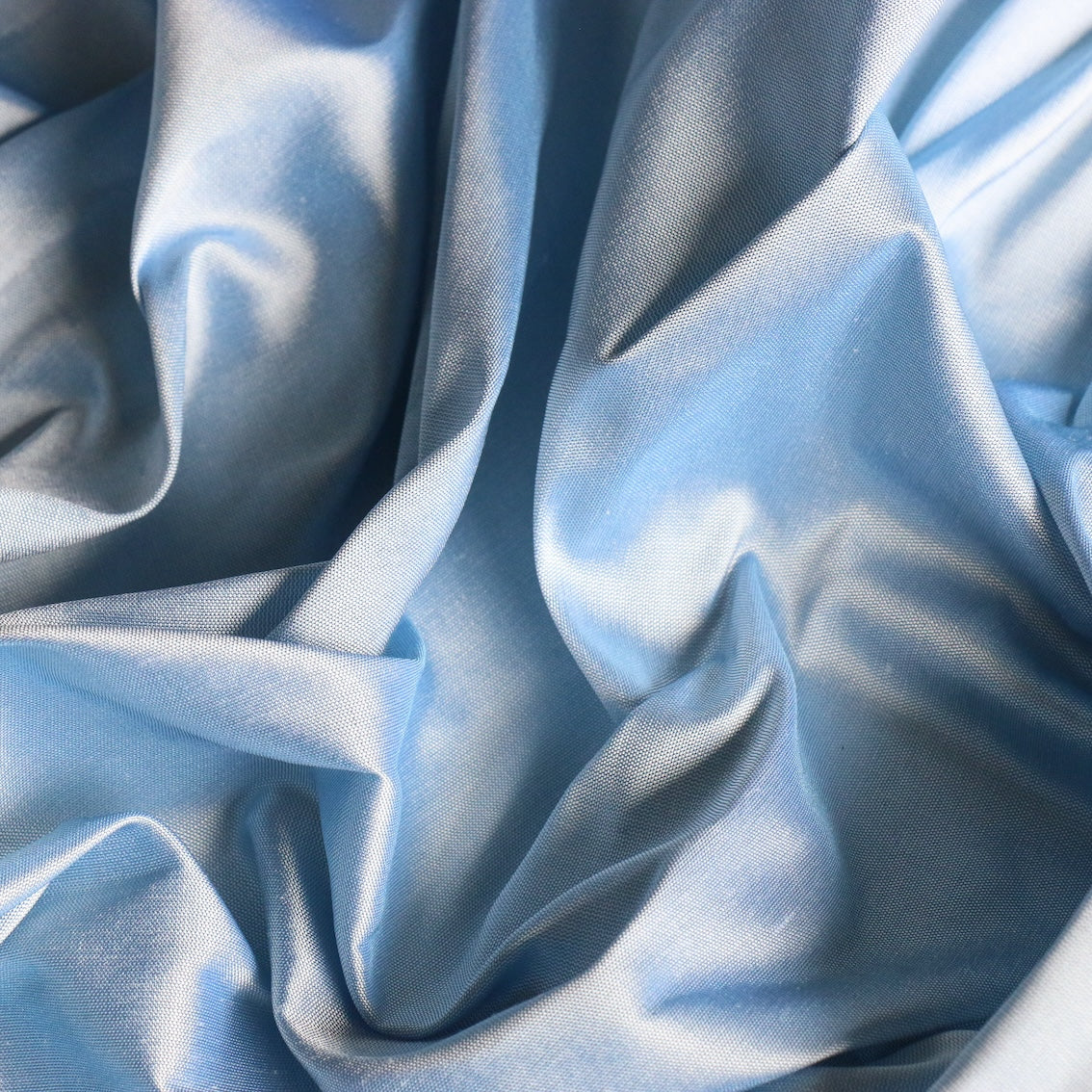 Satin Silk Pavona White - Silk Fabric