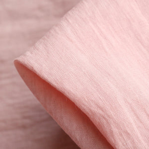 Linford Pale Pink Washed Linen